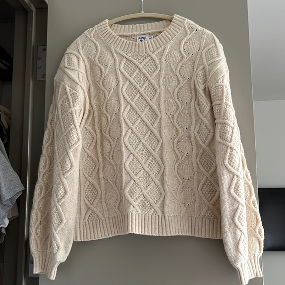 Princess Polly Sweaters Like New Princess Polly Chunky Knit Cream